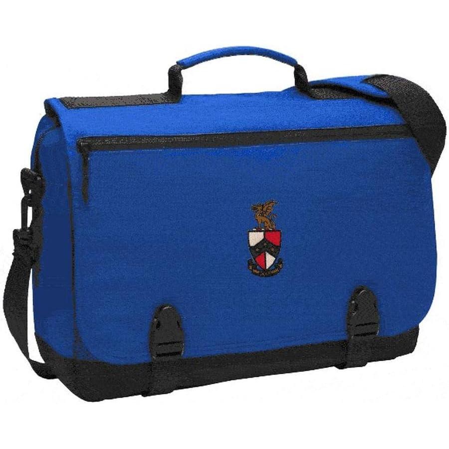 imageGreekgear Beta Theta Pi Emblem Briefcase Royal Royal BlueRoyal Blue