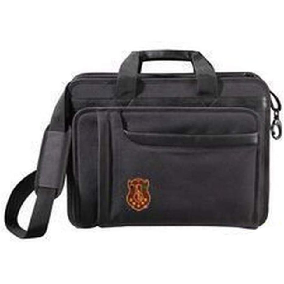 imageGreekgear Iota Phi Theta Crest Shield Briefcase Attache BlackBlack