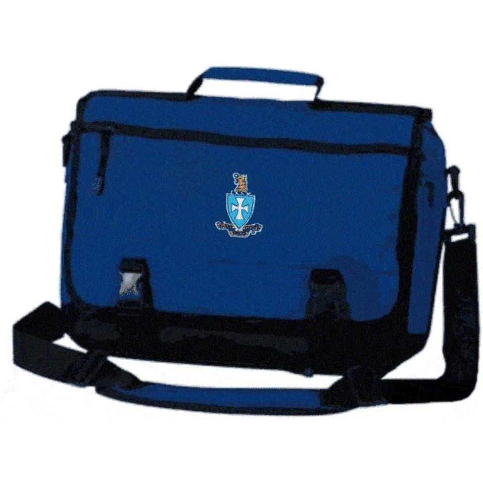 imageGreekgear Sigma Chi Emblem Briefcase Royal BlueRoyal Blue