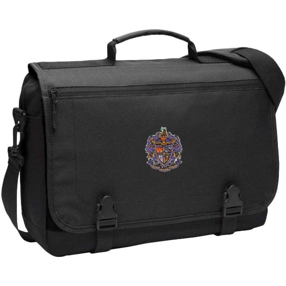 imageSigma Alpha Epsilon SAE Messenger Briefcase BlackBlack