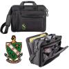 FarmHouse Fraternity Crest – Shield Briefcase Attache Black(Black)