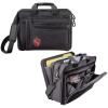 Greekgear Alpha Phi Crest – Shield Briefcase Attache Black(Black)