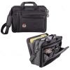 Greekgear Chi Omega Crest – Shield Briefcase Attache Black(Black)