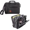 Greekgear Delta Chi Crest – Shield Briefcase Attache Black(Black)
