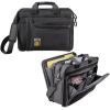 Greekgear Delta Upsilon Crest – Shield Briefcase Attache Black(Black)