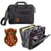 Greekgear Iota Phi Theta Crest – Shield Briefcase Attache Black(Black)
