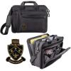 Greekgear Kappa Delta Phi Crest – Shield Briefcase Attache Black(Black)