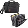 Greekgear Pi Beta Phi Crest – Shield Briefcase Attache Black(Black)