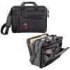 Greekgear Sigma Phi Epsilon Crest – Shield Briefcase Attache Black(Black)