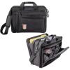 Greekgear Theta Chi Crest – Shield Briefcase Attache Black(Black)