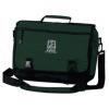 Alpha Epsilon Phi Emblem Briefcase Forest Green(Forest Green)