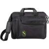 FarmHouse Fraternity Crest – Shield Briefcase Attache Black(Black)