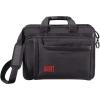 Greekgear Alpha Omicron Pi AOII Rose Briefcase Black(Black)