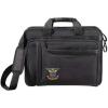 Greekgear Delta Kappa Epsilon DKE Crest – Shield Briefcase Attache Black(Black)