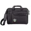 Greekgear Delta Zeta Crest – Shield Briefcase Attache Black(Black)