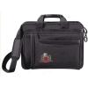 Greekgear Phi Mu Crest – Shield Briefcase Attache Black(Black)