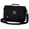 Greekgear Phi Mu Emblem Briefcase Black(Black)