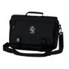 Greekgear Sigma Nu Emblem Briefcase Black(Black)