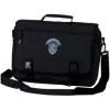 Theta Xi Crest Greek Expandable Briefcase Black(Black)