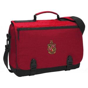 Delta Chi Messenger Briefcase Red(Red)