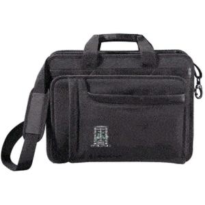 Greekgear Alpha Epsilon Phi Crest – Shield Briefcase Attache Black(Black)