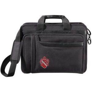 Greekgear Alpha Phi Crest – Shield Briefcase Attache Black(Black)