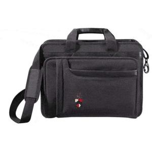 Greekgear Beta Theta Pi Crest – Shield Briefcase Attache Black(Black)