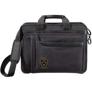 Greekgear Kappa Delta Phi Crest – Shield Briefcase Attache Black(Black)