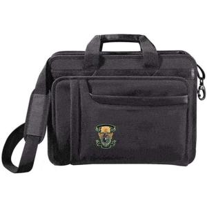 Greekgear Lambda Chi Alpha Crest – Shield Briefcase Attache Black(Black)