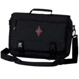 Greekgear Pi Beta Phi Emblem Briefcase Black(Black)