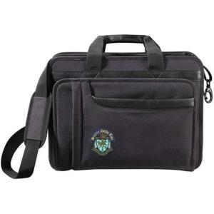 Greekgear Sigma Delta Tau Crest – Shield Briefcase Attache Black(Black)