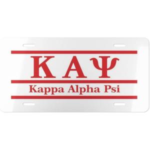 Kappa Alpha Psi Lettered Lines License Covers