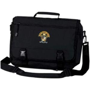Phi Kappa Theta Crest Greek Expandable Briefcase Black(Black)