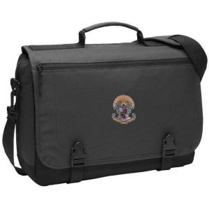Sigma Pi Messenger Briefcase Black(Black)