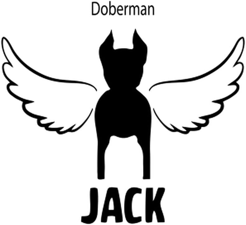 imagePersonalized in Memory of Doberman Dog Decal Sticker4 Wide