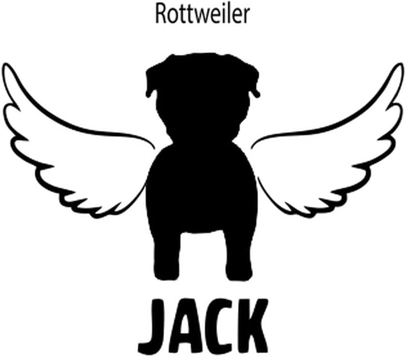 imagePersonalized in Memory of Rottweiler Dog Decal Sticker4 Wide