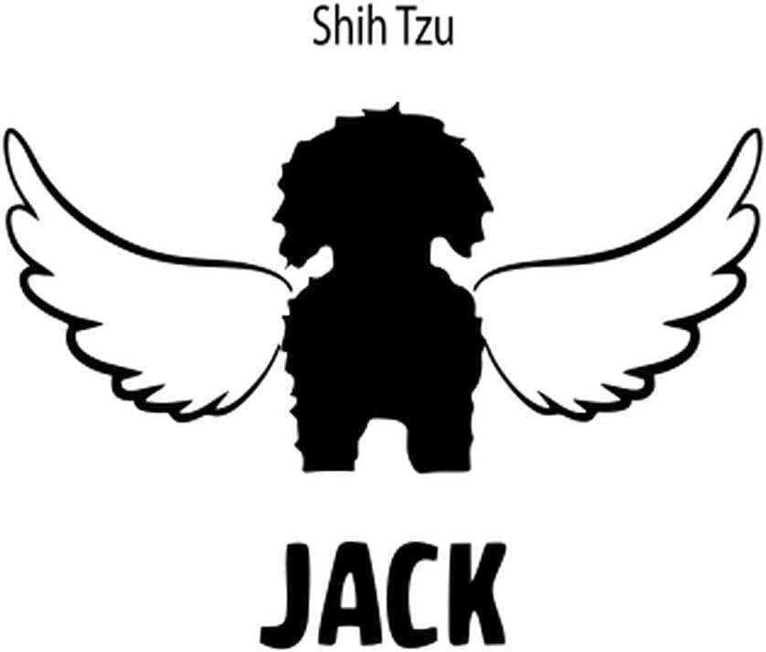imagePersonalized in Memory of Shih Tzu Dog Decal Sticker4 Wide