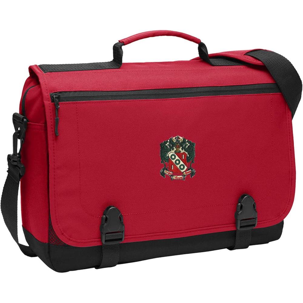 imageAlpha Gamma Delta Emblem Briefcase Red
