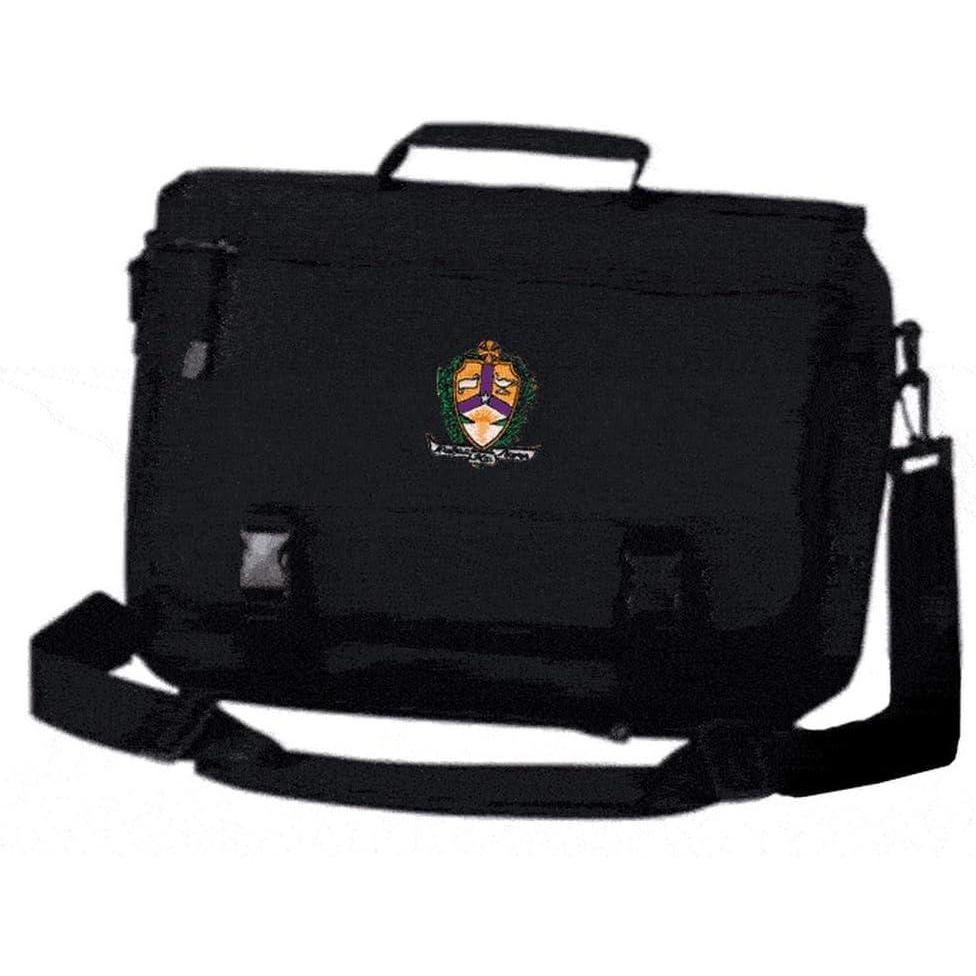imageAlpha Kappa Lambda Emblem Briefcase BlackBlack