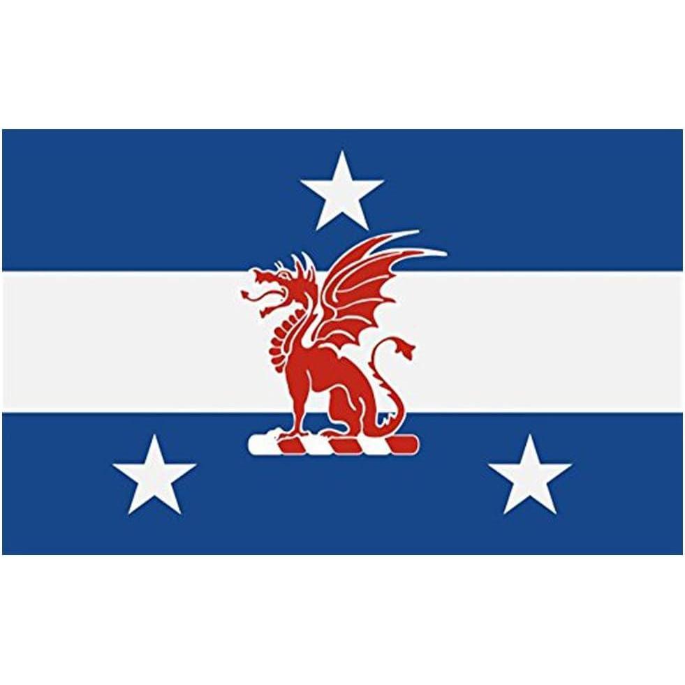 imageBeta Theta Pi Flag Decal Sticker