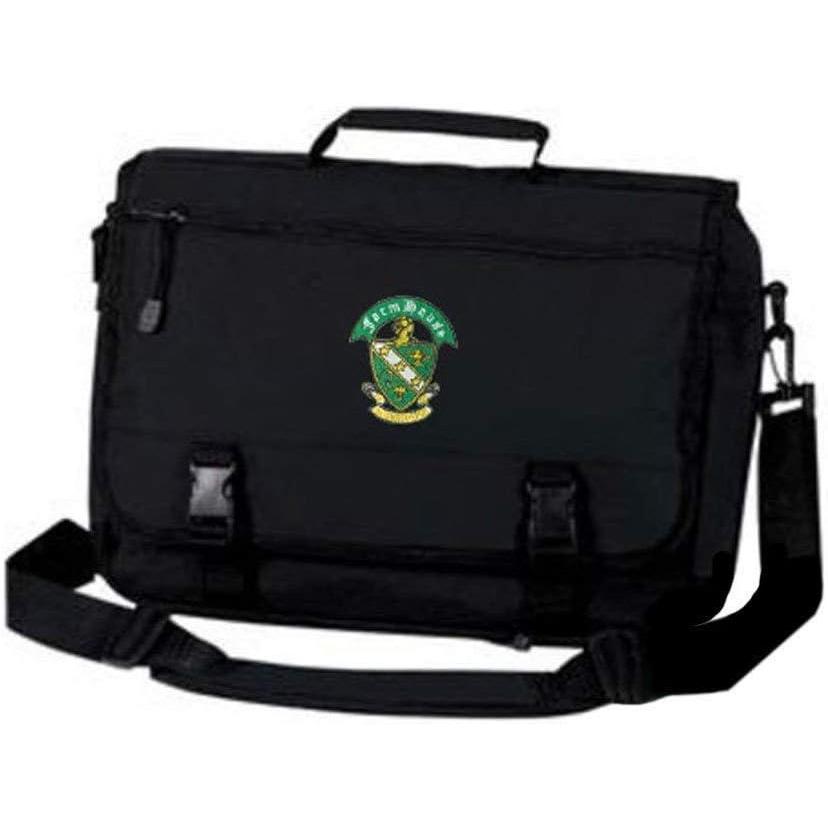 imageFarmHouse Crest Greek Expandable Briefcase GreenGreen