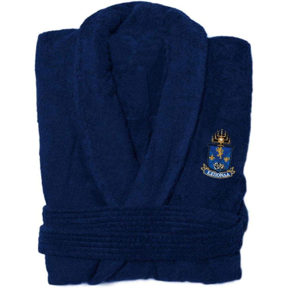 imageGreekgear Alpha Epsilon Pi Bathrobe Blue