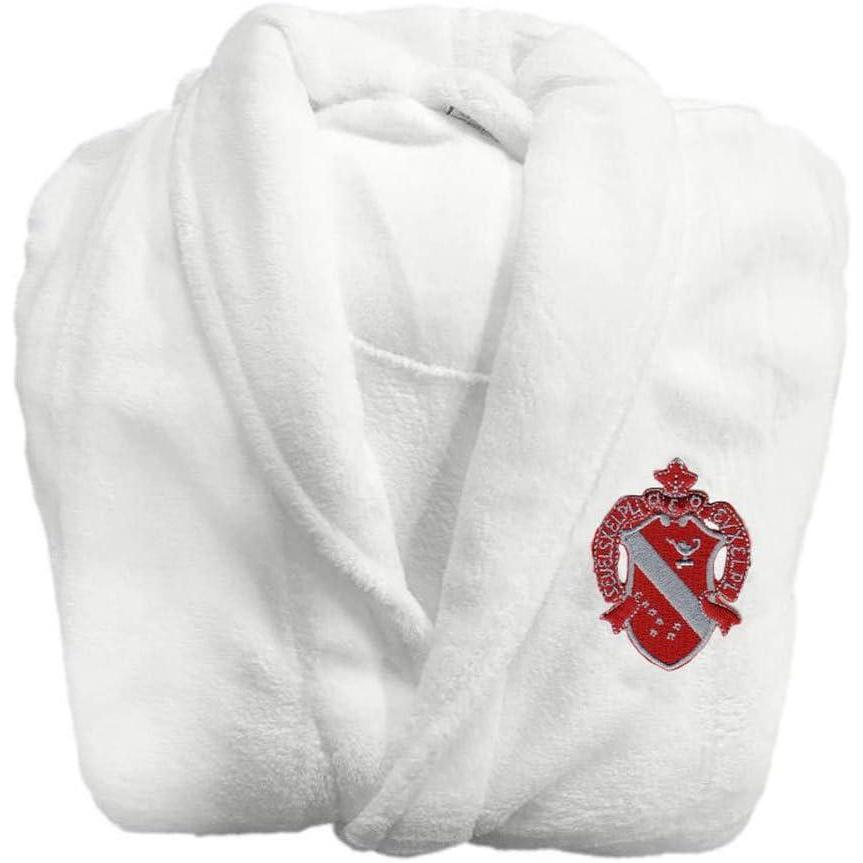 imageGreekgear Alpha Phi BathrobeWhite