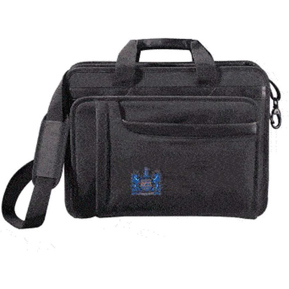 imageGreekgear Alpha Xi Delta Crest  Shield Briefcase Attache BlackBlack