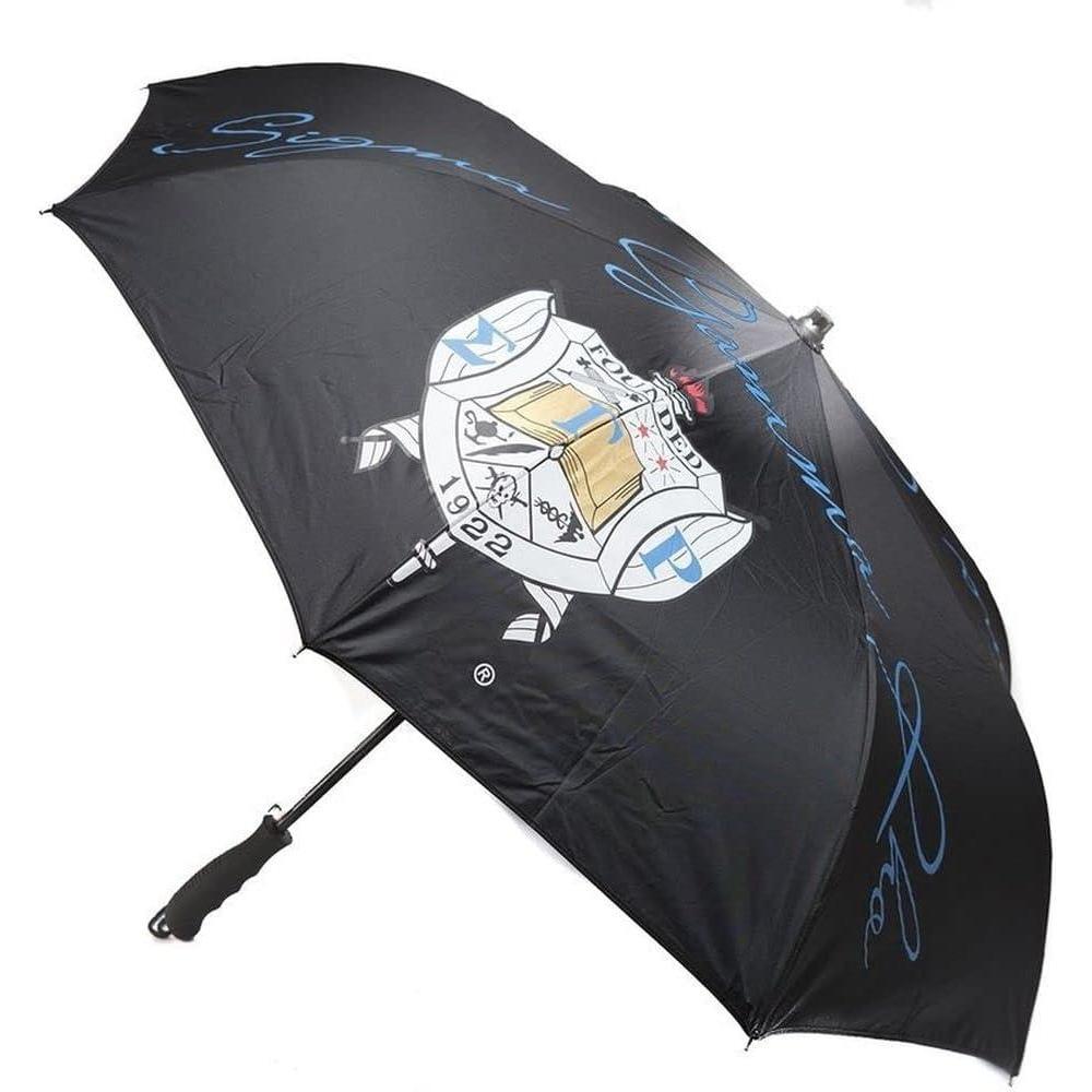 imageGreekgear Sigma Gamma Rho Inverted Umbrella Black