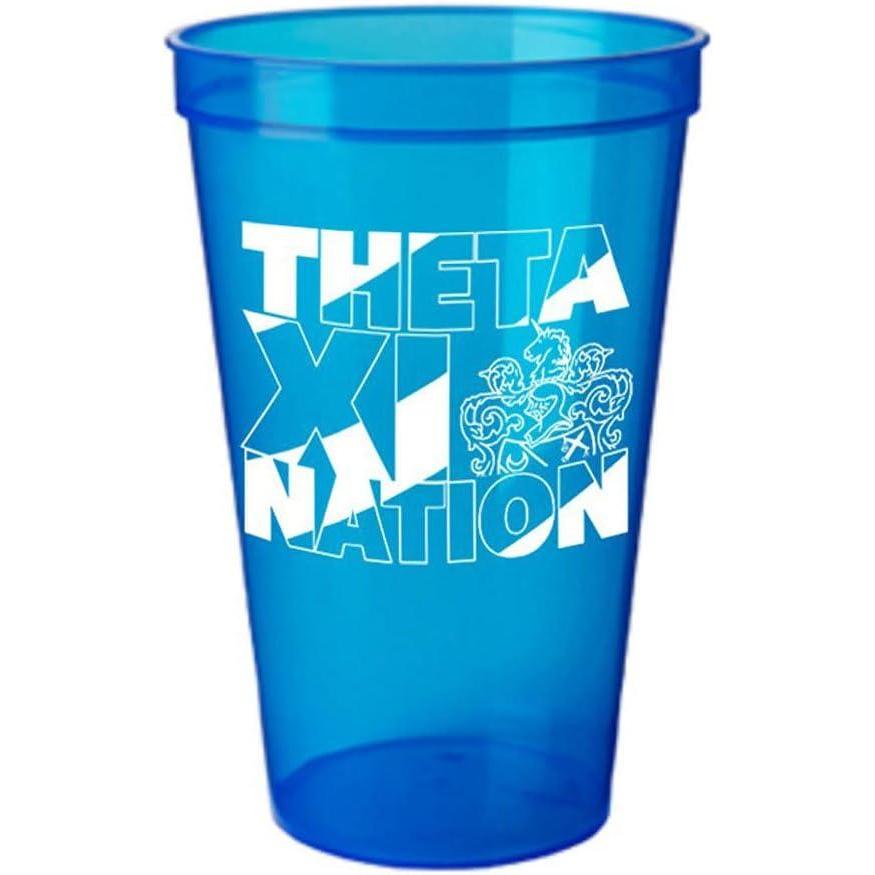 imageGreekgear Theta Xi Nations Stadium Cup Set of 4
