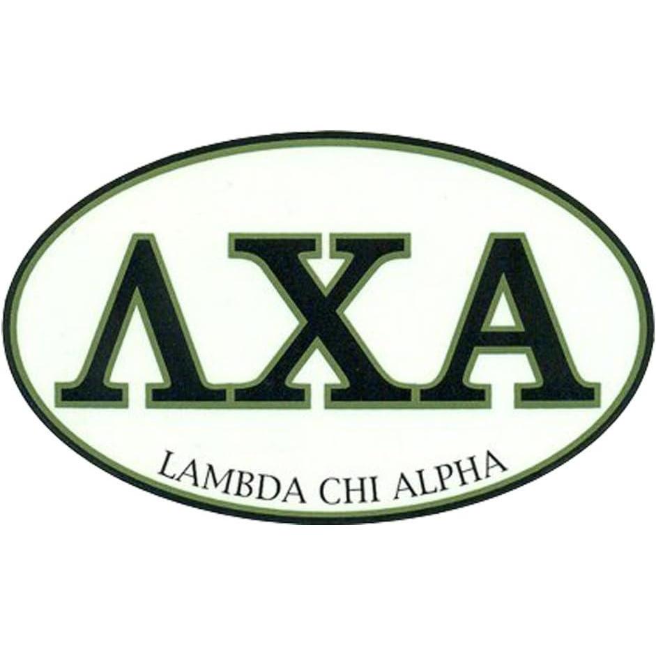 imageLambda Chi Alpha Euro Decal Oval Sticker