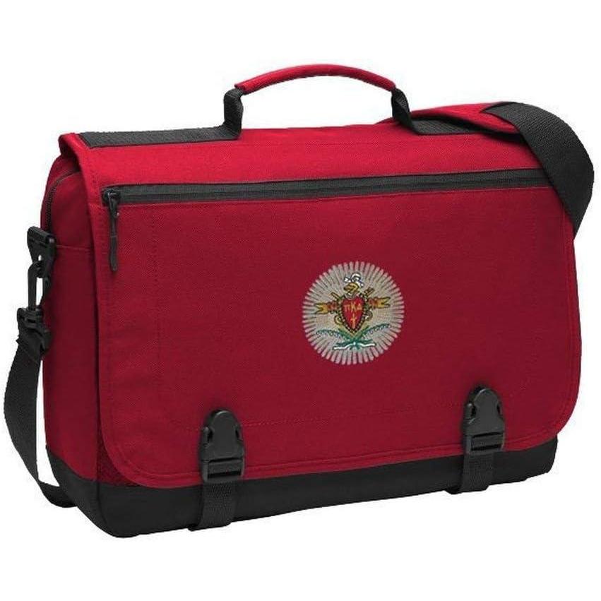 imagePi Kappa Alpha PIKE Emblem Briefcase RedRed