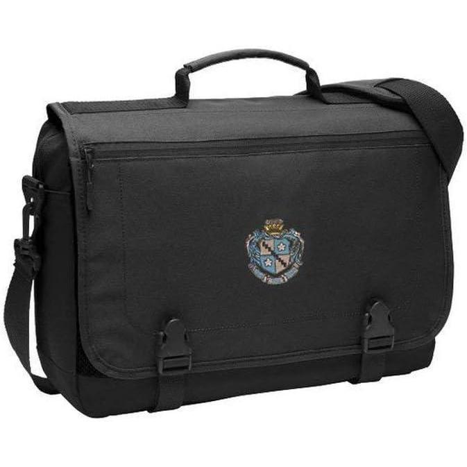 imageZeta Tau Alpha ZTA Emblem Briefcase BlackBlack