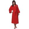 Greekgear Chi Omega Chi O Bathrobe Red